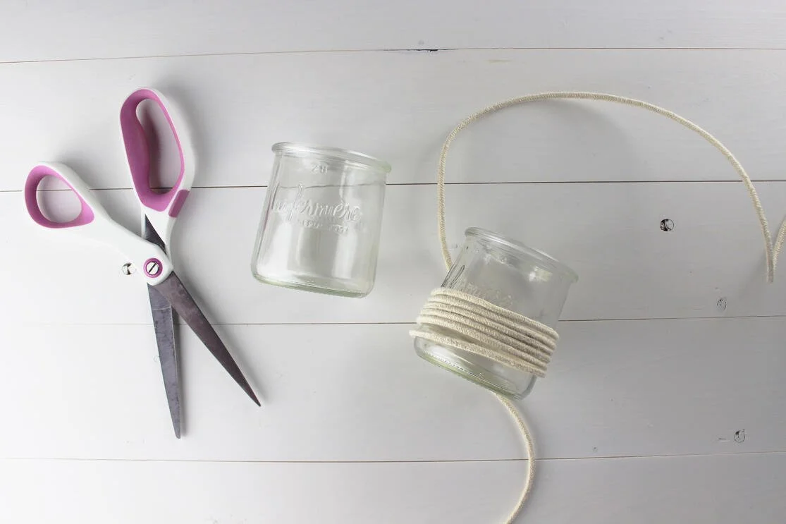 Macrame Candle Holder DIY — La Fermière
